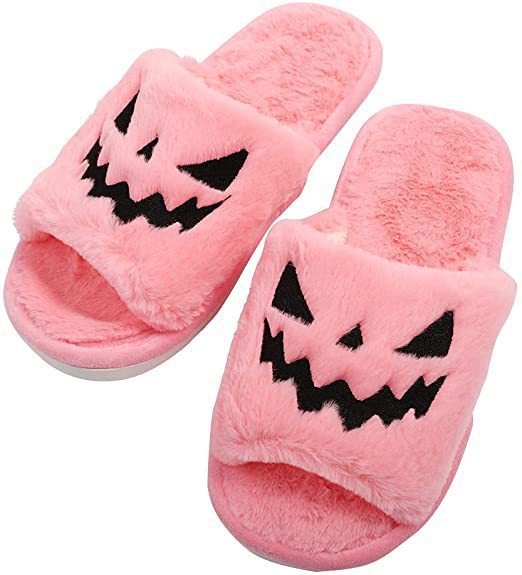 🎃❄️ Halloween Winter Cute Warm Home Slippers for Women 👻🌨️ janaila