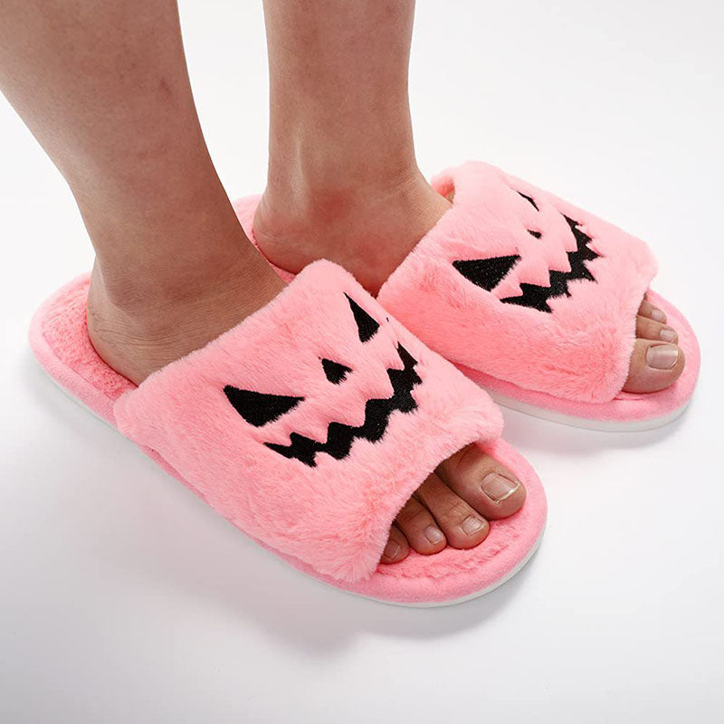 🎃❄️ Halloween Winter Cute Warm Home Slippers for Women 👻🌨️ janaila