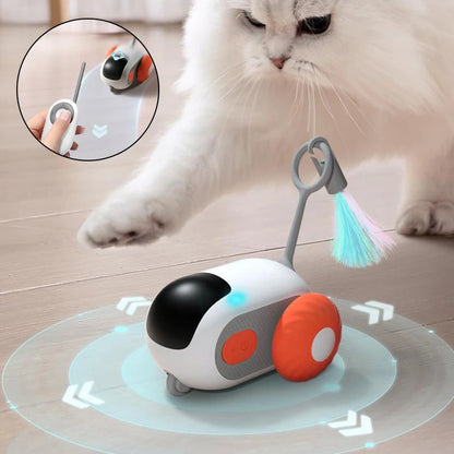 Remote Control Interactive Cat Car Toy USB Charging Chasing Automatic janaila