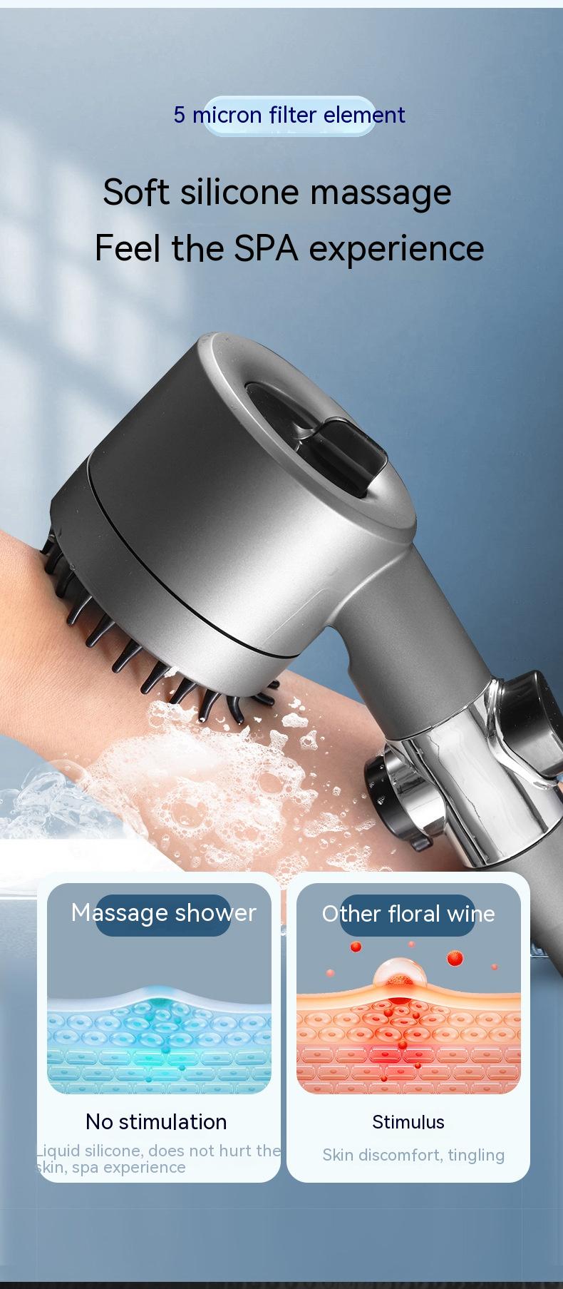 Massage High Pressure Shower Head janaila