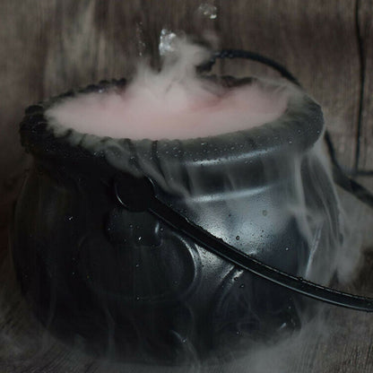 🔮🎃 Halloween Witch Pot Smoke Machine LED Decor 🎃🔮 janaila