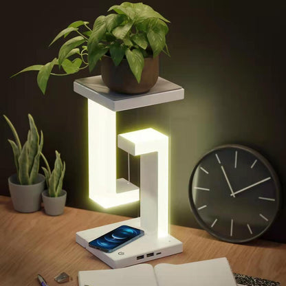 Smartphone Wireless Charging Suspension Table Lamp janaila