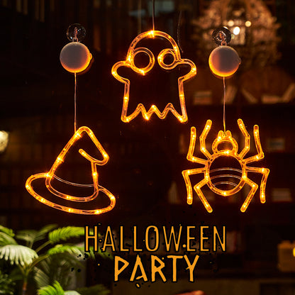 🎃Halloween  Glow With Hanging Ornaments Home Decor🎉 janaila