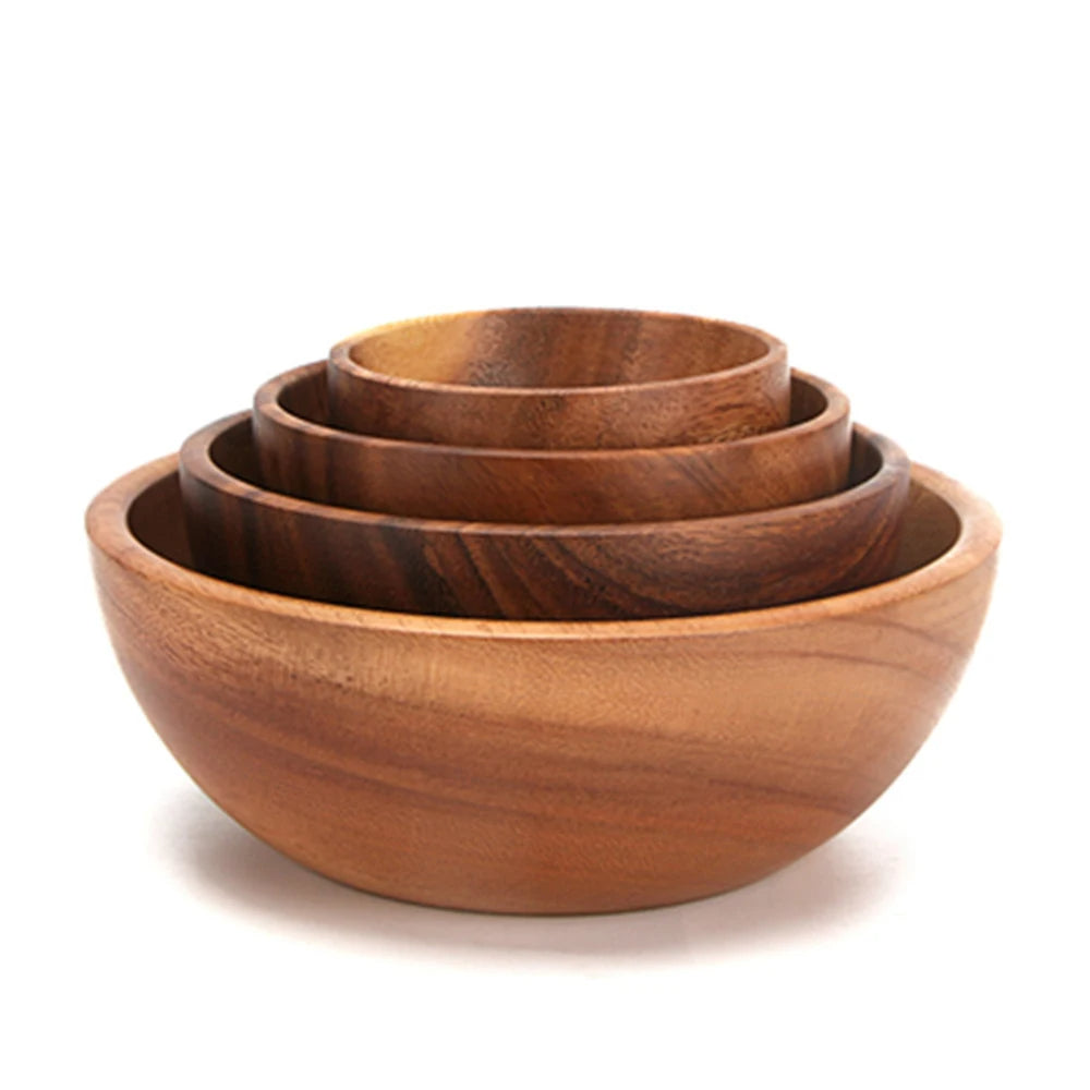 Acacia wooden bowl,Bamboo Bowl janaila