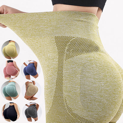 Fitness Yoga Shorts Pants Butt Lifting Seamless Leggings Women Gym janaila