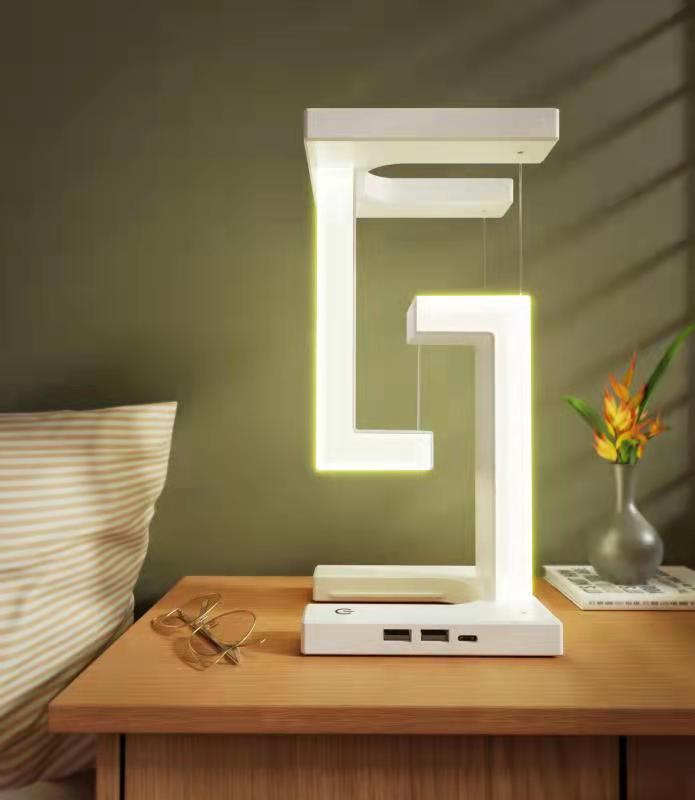 Smartphone Wireless Charging Suspension Table Lamp janaila