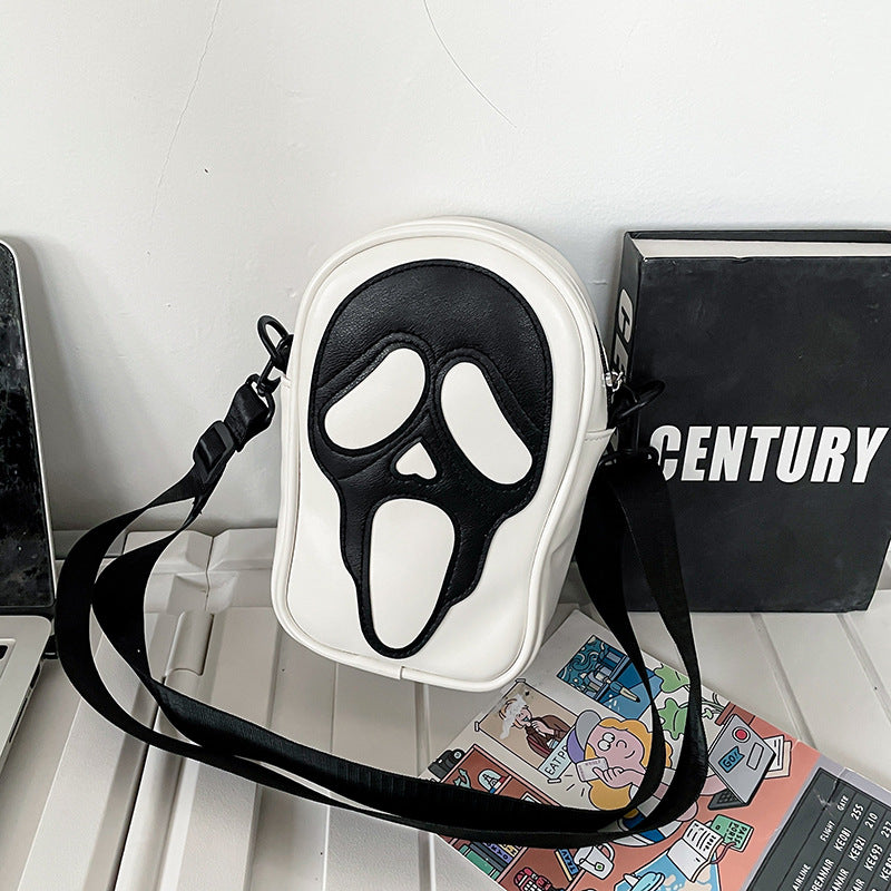 👻 Halloween Funny Ghost Skull Crossbody Shoulder Bag 🎃 janaila