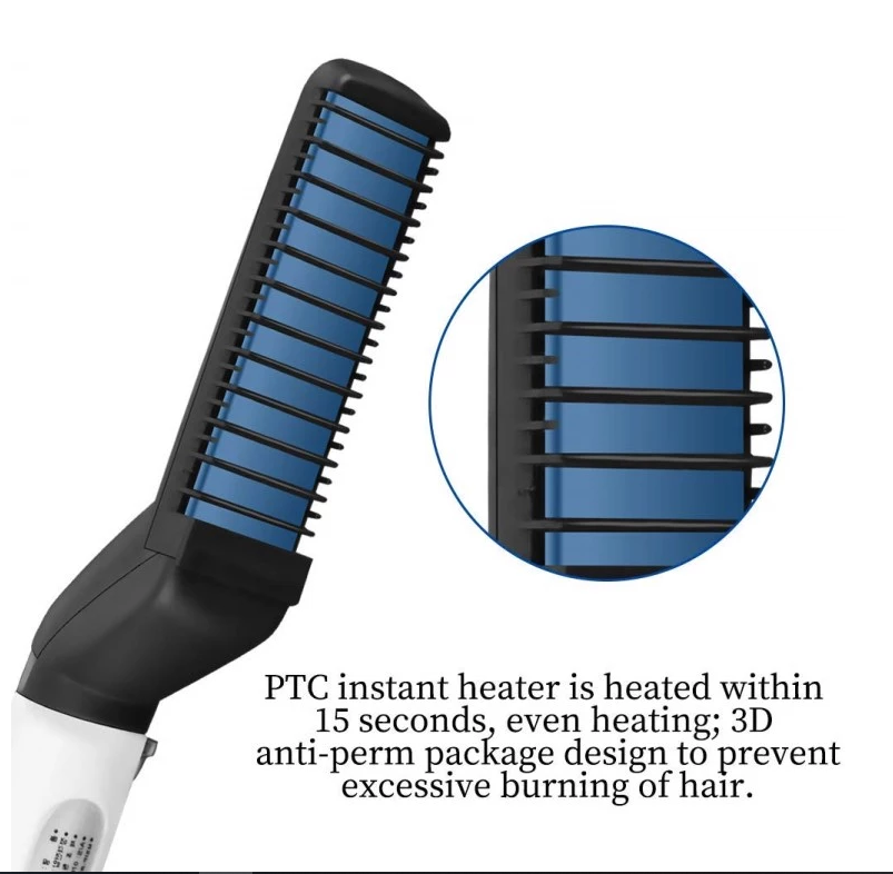 Hair Straightener Men Multifunctional Comb janaila