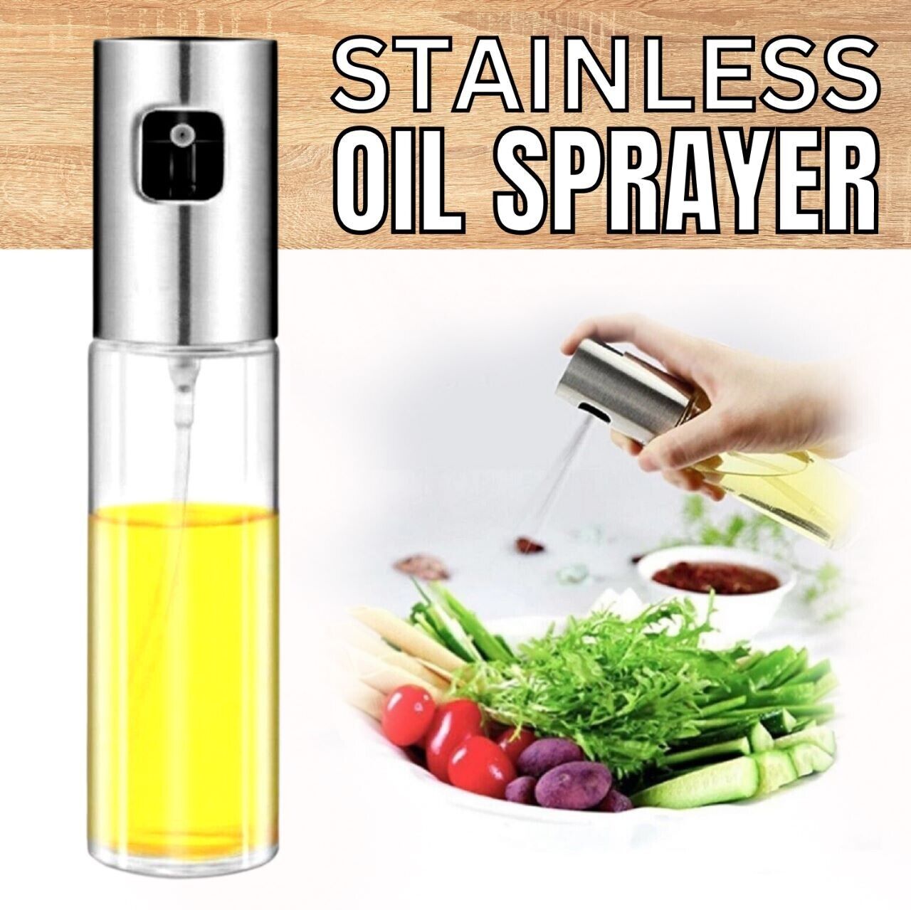 Oil Spray Bottle For Cooking & Baking janaila