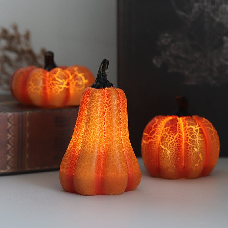 🎃🕯️ New Halloween Pumpkin Lantern: Simulation Pumpkin LED Candle 🕯️🎃 janaila