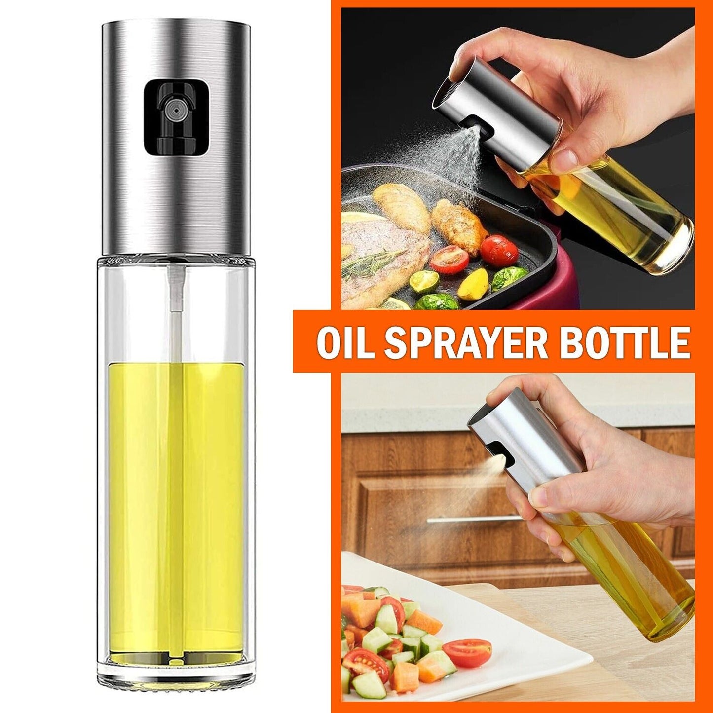 Oil Spray Bottle For Cooking & Baking janaila