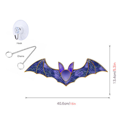 🎃🦇👻 Halloween Pumpkin Bat Ghost Acrylic Hang Decorations 🎃🦇👻 janaila