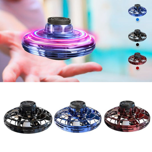 Mini Fingertip Flying Helicopter Spinner Toy Kids janaila