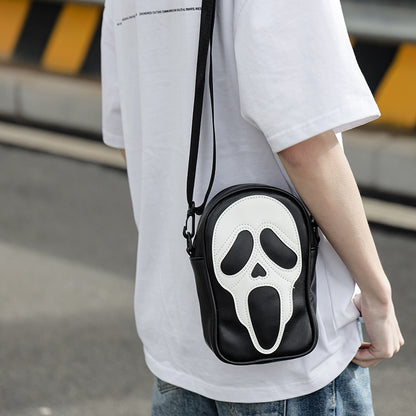 👻 Halloween Funny Ghost Skull Crossbody Shoulder Bag 🎃 janaila