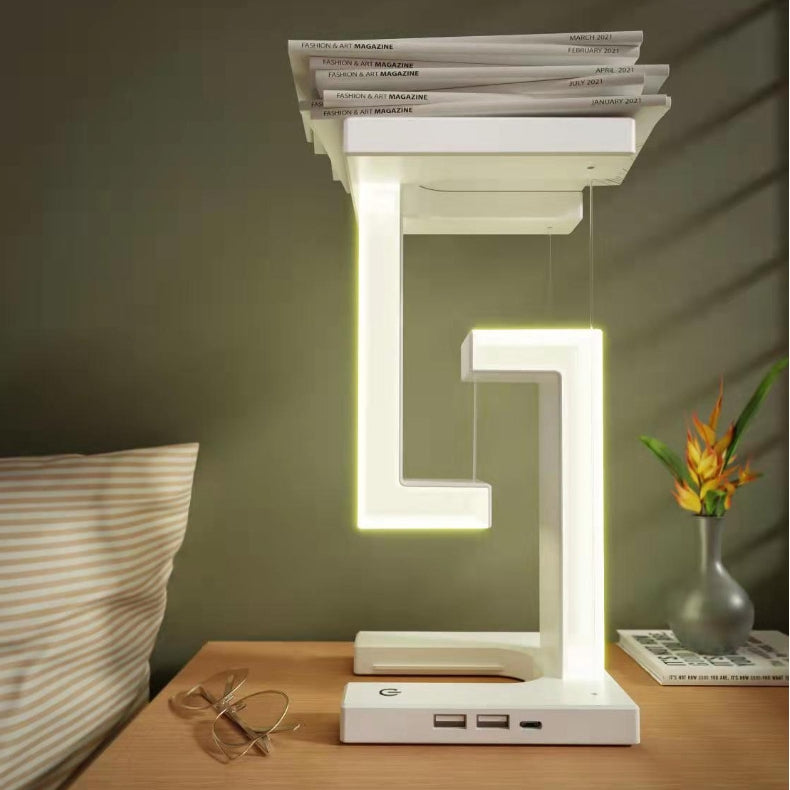 Smartphone Wireless Charging Suspension Table Lamp janaila