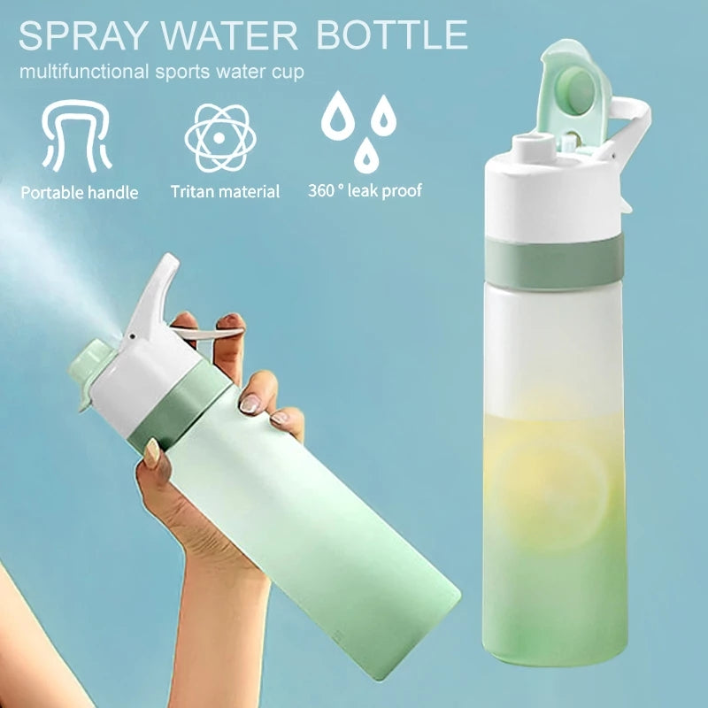 700ml Spray Water Bottle For Outdoor Sport Fitness janaila