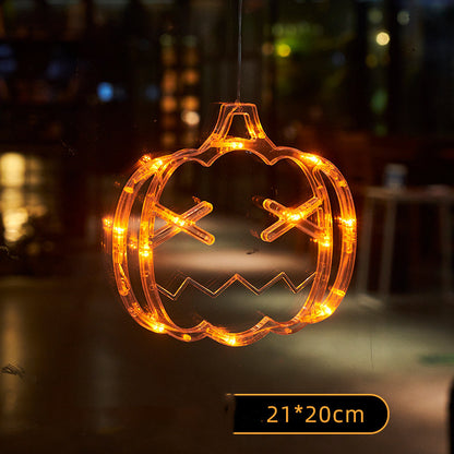 🎃Halloween  Glow With Hanging Ornaments Home Decor🎉 janaila