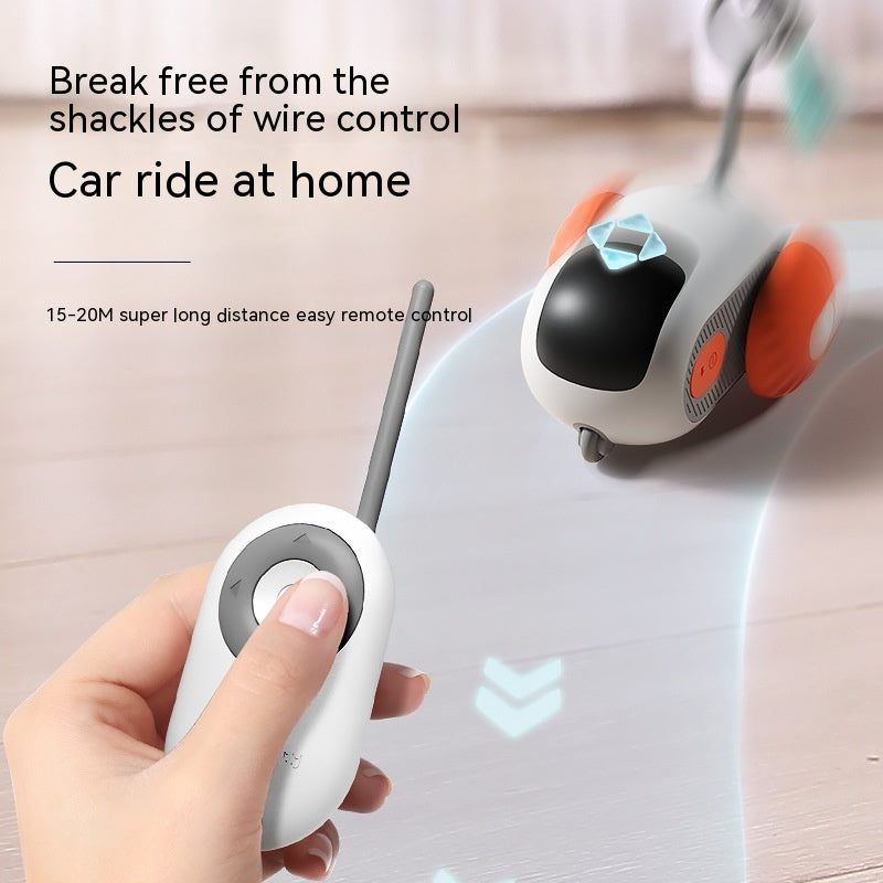 Remote Control Interactive Cat Car Toy USB Charging Chasing Automatic janaila