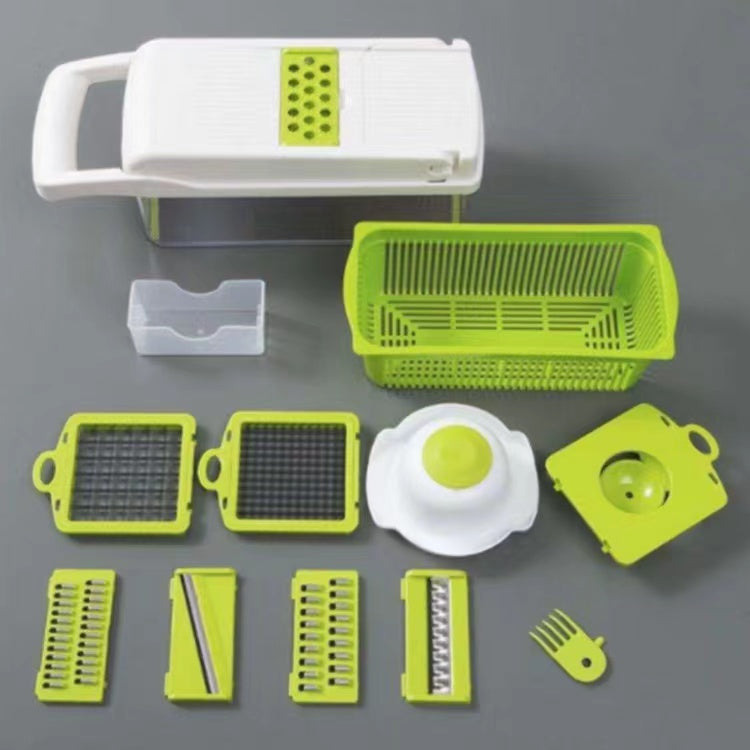 Vegetable Chopper 13 In 1 Manual Vegetable Chopper Kitchen Gadgets janaila