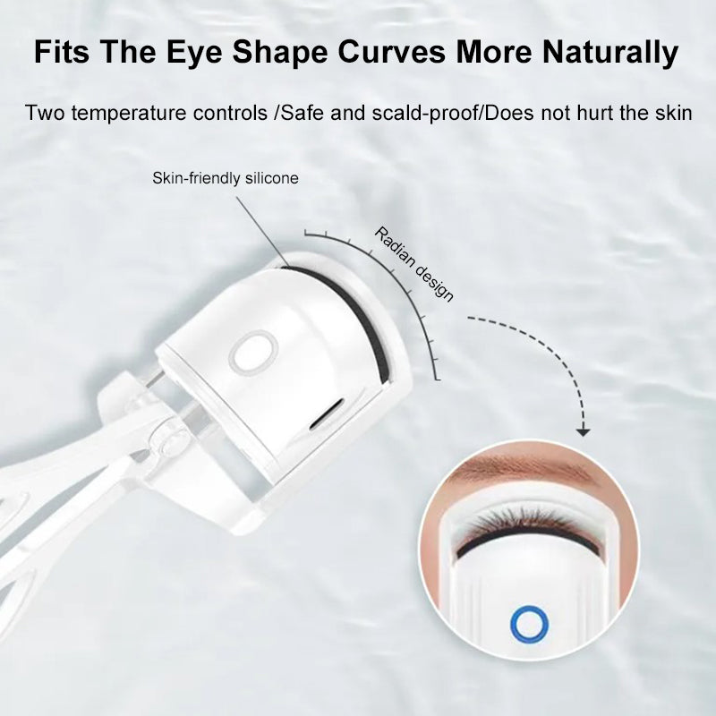 Eyelash Curler Portable Electric Heated Comb janaila