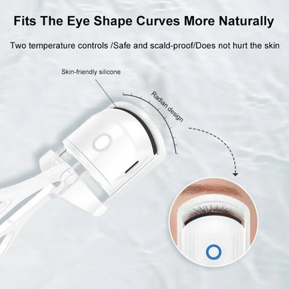 Eyelash Curler Portable Electric Heated Comb janaila