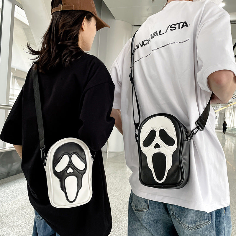 👻 Halloween Funny Ghost Skull Crossbody Shoulder Bag 🎃 janaila