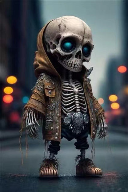 💀Halloween Cool Skeleton Figurines🤘 janaila