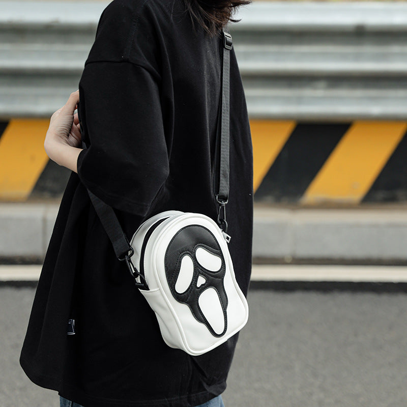 👻 Halloween Funny Ghost Skull Crossbody Shoulder Bag 🎃 janaila