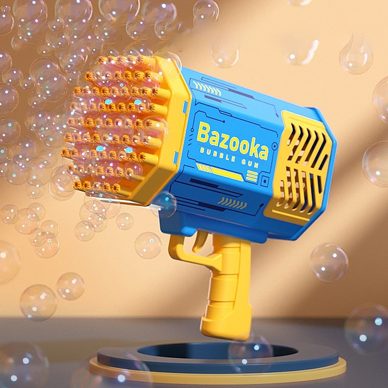 Bubble Machine with Light Rocket Launcher janaila