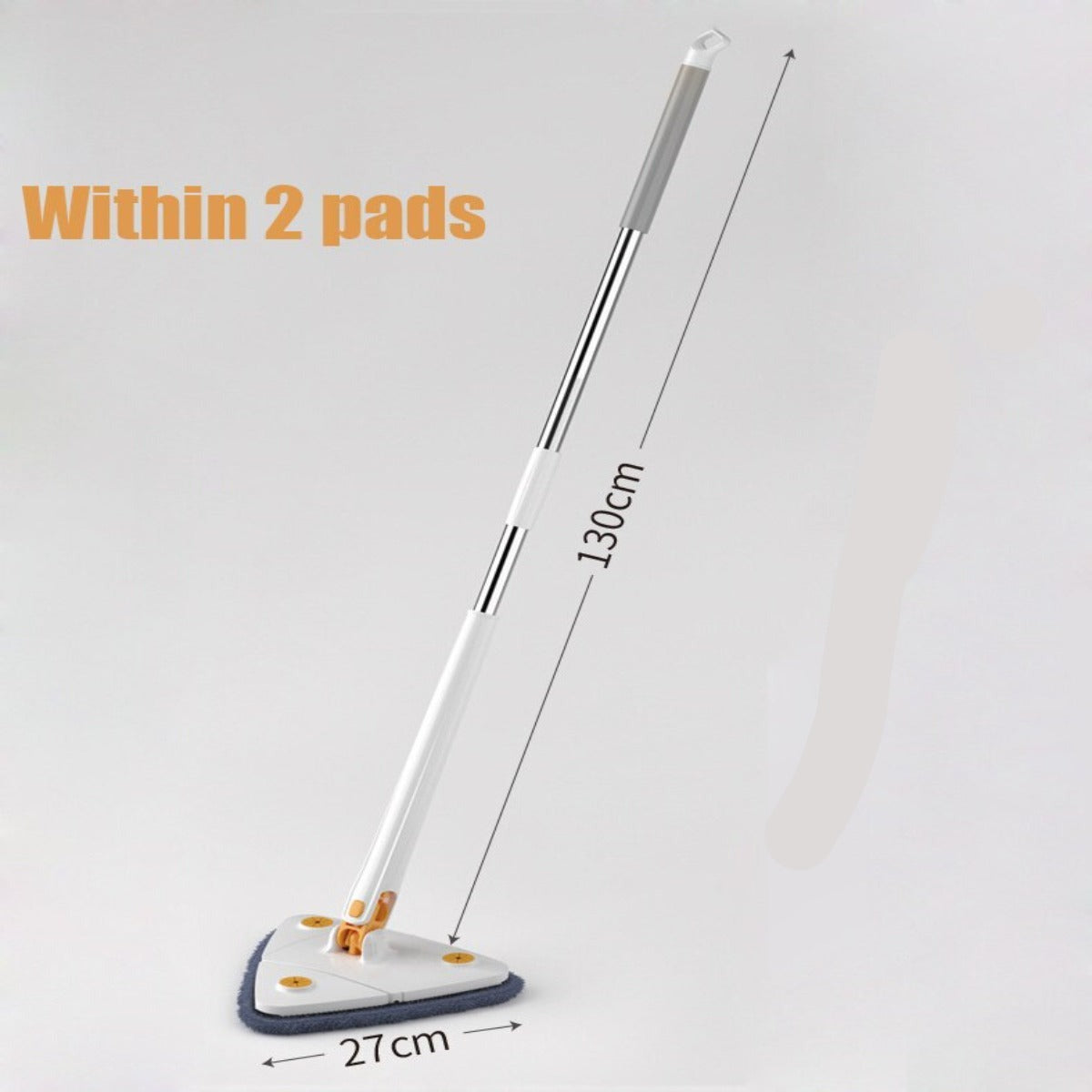 MagicMop™ - 360° Rotating, Adjustable Triangle Shaped janaila