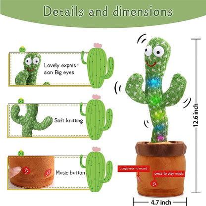 Dancing and Talking Cactus Toy janaila